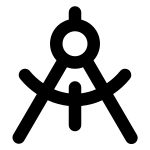 Mathematical Anchor SVG Icon